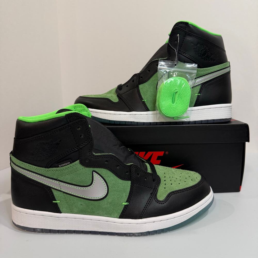 Air Jordan 1 High Zoom 'Zen Green' Men’s Size 11 - CK6637 002 NEW